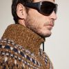 Thyra Oversized Oval-Frame Acetate Sunglasses - OU