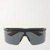 Linea Rossa Rectangular-Frame Acetate Wrap-Around Sunglasses Linea Rossa Rectangular-Frame Acetate Wrap-Around Sunglasses