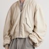 Secchia Leather Bomber Jacket - FR Secchia Leather Bomber Jacket - FR