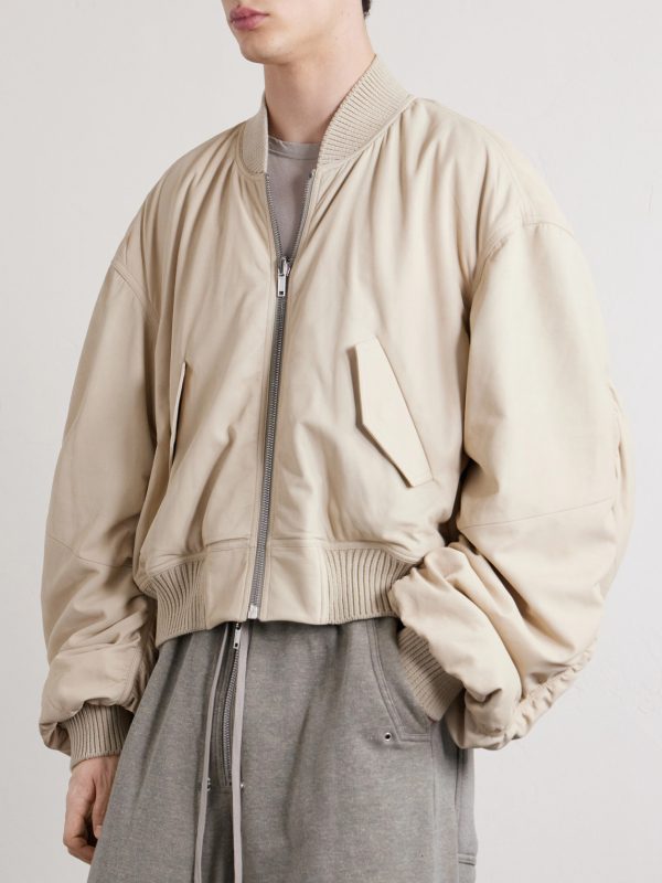 Secchia Leather Bomber Jacket - FR Secchia Leather Bomber Jacket - FR