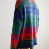 Dume Oversized Striped Cashmere Sweater - BK Dume Oversized Striped Cashmere Sweater - BK