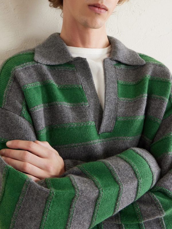 Dume Striped Polo Shirt - CU