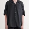 Convertible-Collar Oversized Twill Shirt - FR Convertible-Collar Oversized Twill Shirt - FR
