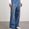 Straight-Leg Distressed Jeans - FR Straight-Leg Distressed Jeans - FR