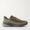 MiUSA 990v6 Leather and Suede-Trimmed Mesh Sneakers MiUSA 990v6 Leather and Suede-Trimmed Mesh Sneakers