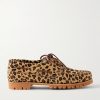 Aztec Leopard-Print Calf Hair Boat Shoes Aztec Leopard-Print Calf Hair Boat Shoes