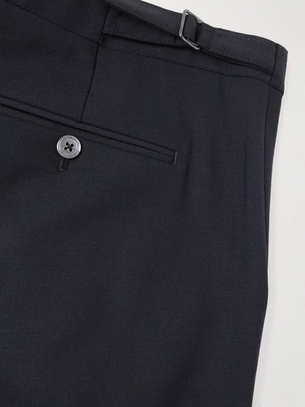Slim-Fit Straight-Leg Wool-Blend Suit Trousers - CU