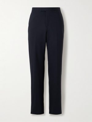 Slim-Fit Straight-Leg Wool-Blend Suit Trousers Slim-Fit Straight-Leg Wool-Blend Suit Trousers