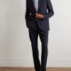 Slim-Fit Straight-Leg Wool-Blend Suit Trousers - OU