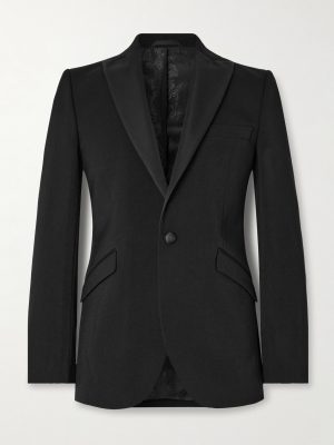 Hampton Slim-Fit Grosgrain-Trimmed Wool Tuxedo Jacket