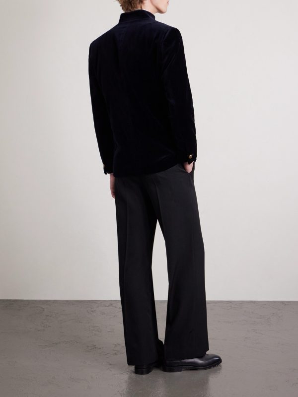Cotton-Velvet Jacket - BK