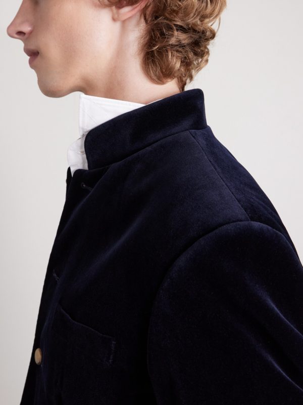Cotton-Velvet Jacket - E2