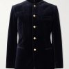 Cotton-Velvet Jacket