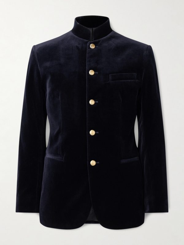 Cotton-Velvet Jacket