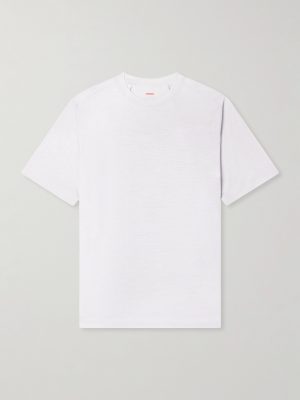 Runner Logo-Print Merino Wool T-Shirt Runner Logo-Print Merino Wool T-Shirt