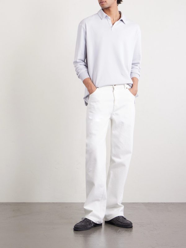 Supima Cotton-Jersey Polo Shirt - OU Supima Cotton-Jersey Polo Shirt - OU