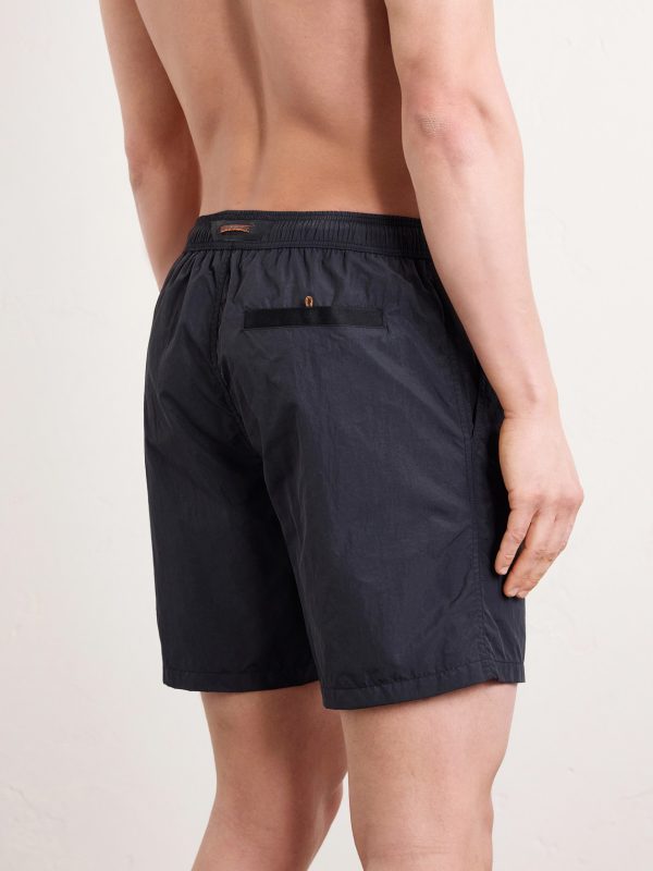 Straight-Leg Swim Shorts - BK