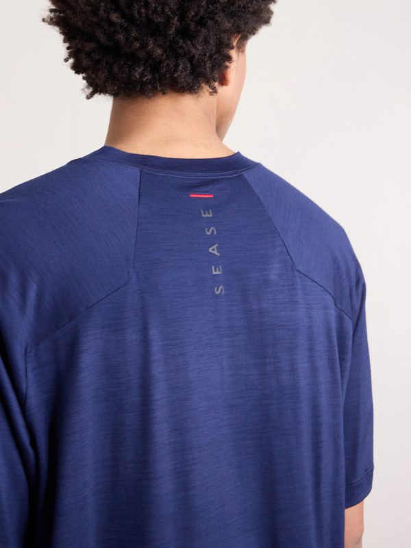 Runner Logo-Print Merino Wool T-Shirt - CU