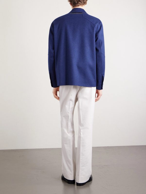 Wool-Blend Overshirt - BK