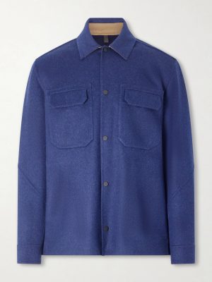 Wool-Blend Overshirt