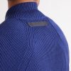 Suede and Ribbed Cotton and Cashmere-Blend Bomber Jacket - CU