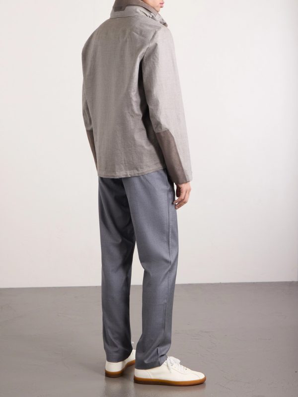Cruise 2.0 Linen Hooded Jacket - BK