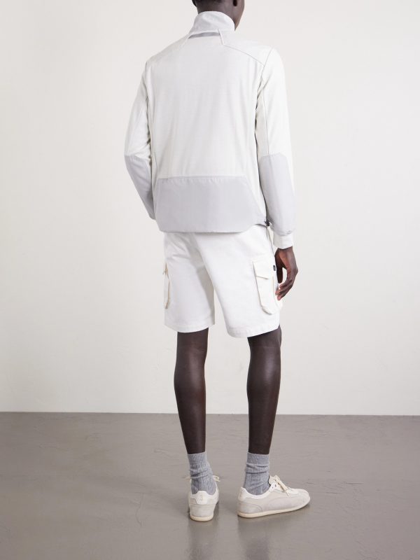Straight-Leg Cotton-Twill Shorts - BK Straight-Leg Cotton-Twill Shorts - BK