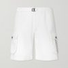 Straight-Leg Cotton-Twill Shorts Straight-Leg Cotton-Twill Shorts