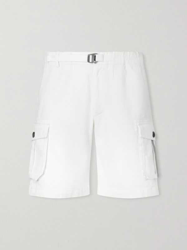 Straight-Leg Cotton-Twill Shorts Straight-Leg Cotton-Twill Shorts