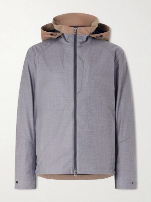 Summer Balma Virgin Wool Hooded Jacket Summer Balma Virgin Wool Hooded Jacket