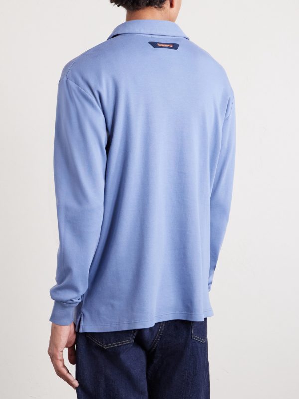 Supima Cotton-Jersey Polo Shirt - BK Supima Cotton-Jersey Polo Shirt - BK