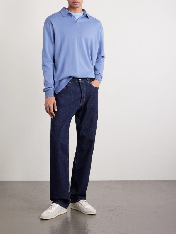 Supima Cotton-Jersey Polo Shirt - OU Supima Cotton-Jersey Polo Shirt - OU