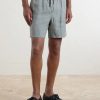 Cod-2 Straight-Leg Hemp Drawstring Shorts - FR Cod-2 Straight-Leg Hemp Drawstring Shorts - FR