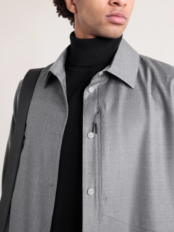 New Gate Virgin Wool Shirt - CU