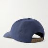 2.0 Logo-Print Wool-Blend Baseball Cap - BK 2.0 Logo-Print Wool-Blend Baseball Cap - BK