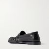 Le Loafer Monogram Logo-Appliquéd Leather Penny Loafers - BK