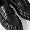 Le Loafer Monogram Logo-Appliquéd Leather Penny Loafers - CU
