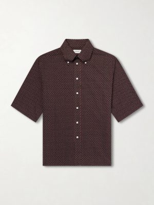 Button-Down Collar Printed Cotton Shirt Button-Down Collar Printed Cotton Shirt