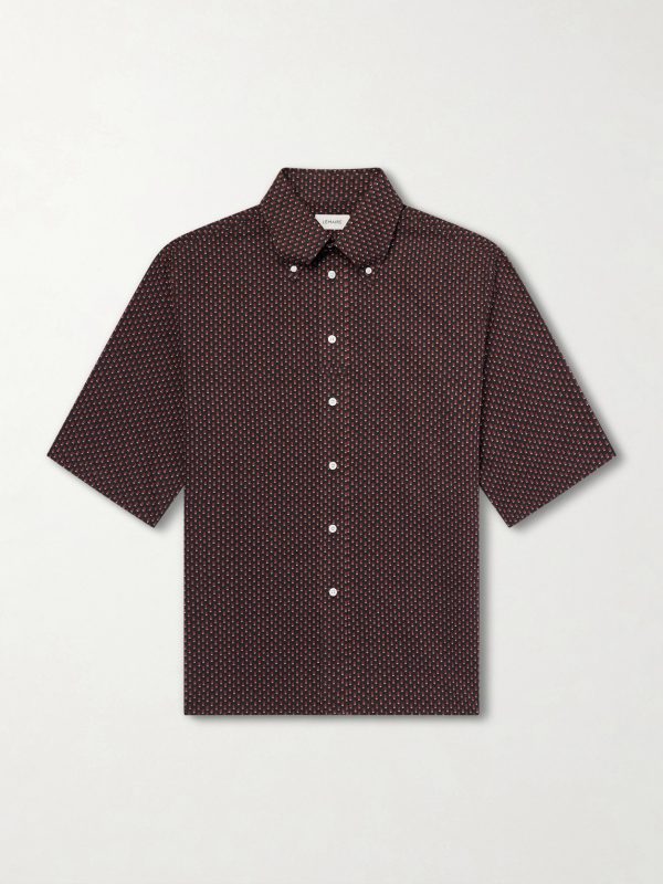 Button-Down Collar Printed Cotton Shirt Button-Down Collar Printed Cotton Shirt