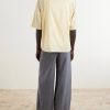 Button-Down Collar Cotton-Muslin Shirt - BK Button-Down Collar Cotton-Muslin Shirt - BK