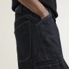 Twisted Barrel-Leg Organic Jeans - CU