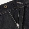 Twisted Barrel-Leg Organic Jeans - E1