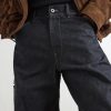 Twisted Barrel-Leg Organic Jeans - E2