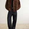 Twisted Barrel-Leg Organic Jeans - OU