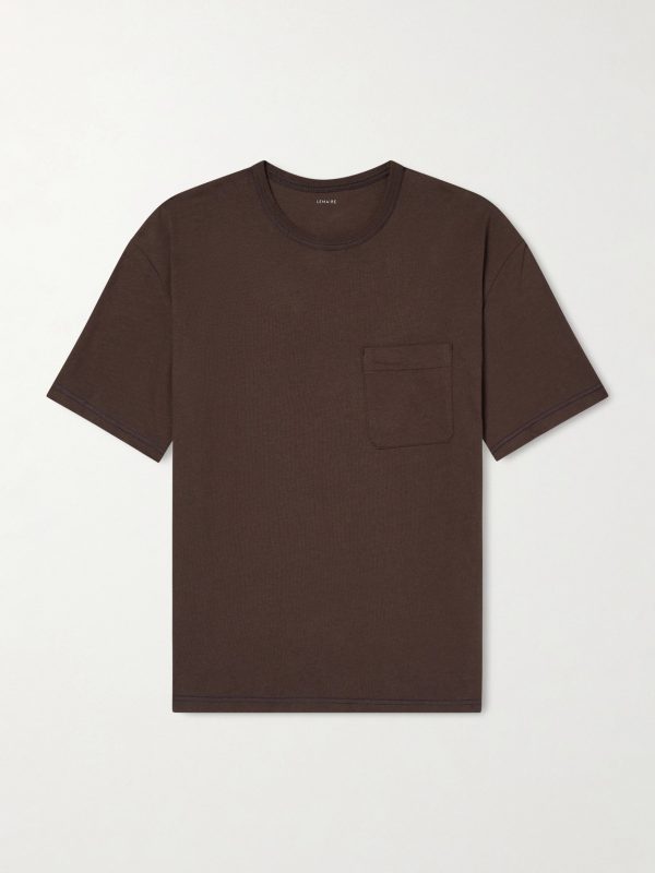 Cotton and Linen-Blend Jersey T-Shirt Cotton and Linen-Blend Jersey T-Shirt