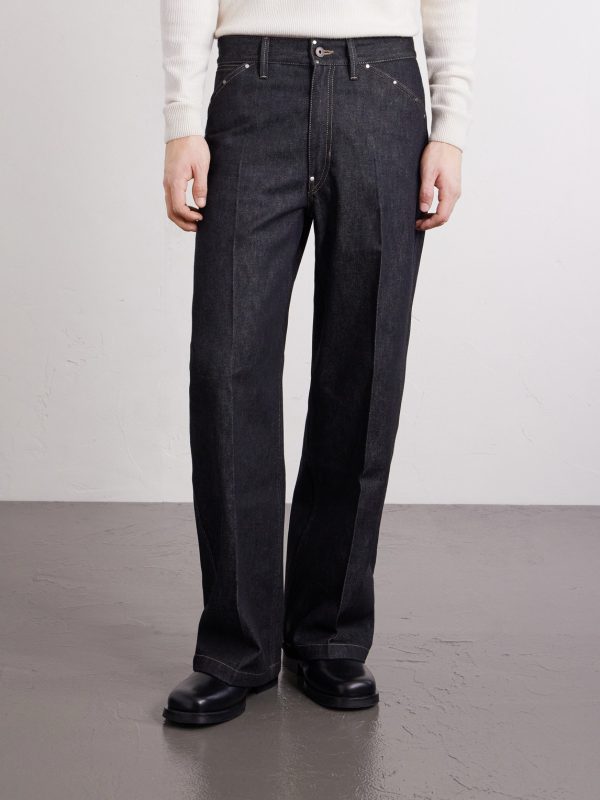 Wide-Leg Organic Jeans - FR Wide-Leg Organic Jeans - FR