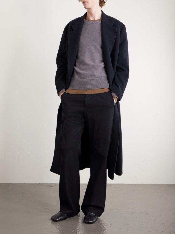 Wool and Cashmere-Blend Sweater - OU