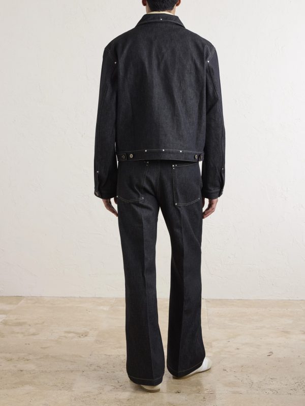 Denim Trucker Jacket - BK Denim Trucker Jacket - BK