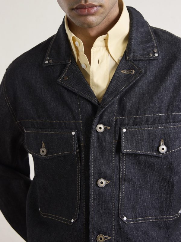 Denim Trucker Jacket - E3 Denim Trucker Jacket - E3