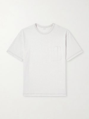 Cotton and Linen-Blend Jersey T-Shirt Cotton and Linen-Blend Jersey T-Shirt